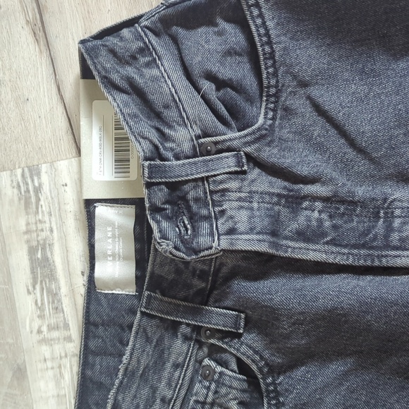Everlane 90s cheeky straight jean curvy in washed black size 26 - Picture 4 of 6